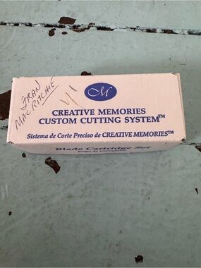 Creative Memories Tool Custom Cutting System Blades Scrapebooking